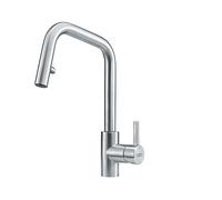 Franke Mitigeur de cuisine Kubus 115.0529.207 Douchette extractible Inox lisse