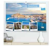Istrien - Historische Städte und traumhafte Landschaften (hochwertiger Premium Wandkalender 2026 DIN A2 quer), Kunstdruck in Hochglanz: Istrien, die größte Halbinsel an der nördlichen Adria