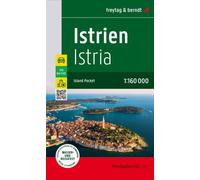 Istrien, Straßen- Und Freizeitkarte 1:160.000, Freytag & Berndt