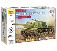Isu-152 Soviet Self Propulsé Gun 1:72 Plastique Model Kit Zvezda