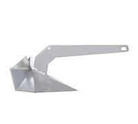 ISURE MARINE Ancre de bateau en acier galvanisé à chaud 5 kg Delta Anchor Triangle