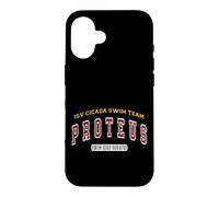 ISV Cicada Swim Team Funny Subnautical Diving Design Coque pour iPhone 16