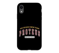 ISV Cicada Swim Team Funny Subnautical Diving Design Coque pour iPhone XR