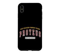 ISV Cicada Swim Team Funny Subnautical Diving Design Coque pour iPhone XS Max