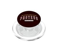 ISV Cicada Swim Team Funny Subnautical Diving Design PopSockets PopGrip pour MagSafe