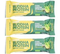 ISWARI Buddha Protein - Barre protéinée Chia, Citron et Spiruline bio 3x47 g