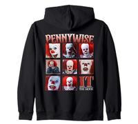 IT (1990) Pennywise Squares Sweat à Capuche