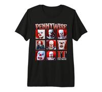 IT (1990) Pennywise Squares T-Shirt Haut de Gamme