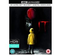Ça – Bill Skarsgård – 4K Ultra‑HD + Blu-ray – Éd. Royaume‑Uni (2017, Import)