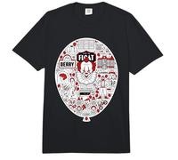 IT (2017) Pennywise Icon Balloon Comfort Colors Adult Heavyweight T-Shirt