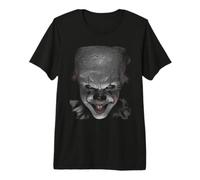 IT (2017) Pennywise The Clown Large Face T-Shirt Haut de Gamme