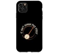 It Ain't Gonna Pick Itself Funny Banjo Music Un Joueur de Banjo Coque pour iPhone 11 Pro Max