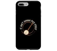 It Ain't Gonna Pick Itself Funny Banjo Music Un Joueur de Banjo Coque pour iPhone 7 Plus/8 Plus