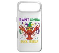 It Ain't Gonna Suck Itself Crawfish Funny Mardi Gras Party Coque pour iPhone Air