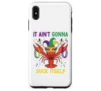 It Ain't Gonna Suck Itself Crawfish Funny Mardi Gras Party Coque pour iPhone XS Max