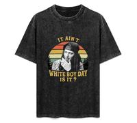 It Aint White Buy Day is It Spivey True Romance Movie Mens T-Shirt Casual Cotton Unisex Black Tees Tops L
