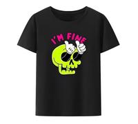 It Be Like That Sometimes Graphic Print T-Shirt Funny Tee Short-Sleev Cool Camisa O-Neck Roupas Masculinas Tops Leisure Loose