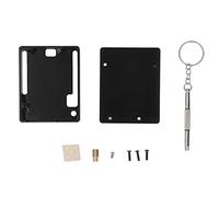 it Board for R3, Aluminum y Electronic Components Box, Macd Enclosure with Mounting Holes, Heat Dissipation (Black)