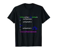 IT Code Web Ordinateur Nerd Développement Cadeau T-Shirt Développeur PC Café Boire Codage Coder Énergie Noir S Homme Cool Unique Occasions Spéciales Cadeaux Casual Semi-formel