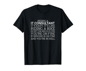 « IT Consultant Hell IT-Consulting » T-Shirt Graphique avec Valeur