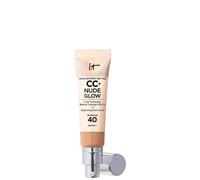 IT Cosmetics CC+ Nude Glow Fond de Teint Léger et Sérum Éclat avec SPF 40 32 ml (nuances variées) - Medium Tan