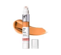 IT Cosmetics, DO IT ALL Concealer, Correcteur + Boosteur d'Éclat, Longue Durée, Effet Repulpant, Anti-Cernes, Teint Lumineux, Formulé avec un Sérum Multivitaminé, 7 ml, Teinte : Tan Rich Warm