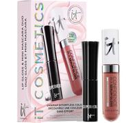 it-Cosmetics Lip-make-up LipstickUnwrap Effortless Color Set Confidence in a Serum Gloss Self Worth 6,7 ml + Superhero Mascara 5 ml 1 Stk.