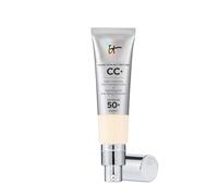 IT Cosmetics Your Skin But Better CC Cream SPF 50+ 32 ml, crème multi-usages hautement pigmentée SPF 50, crème de jour anti-âge teintée, fond de teint, anti-cernes et soin en un, couleur ivoire