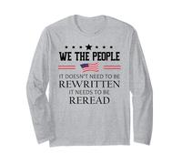 It Doesn't Need to Be Rewritten Constitution US We People Manche Longue