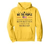 It Doesn't Need to Be Rewritten Constitution US We People Sweat à Capuche