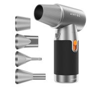 IT Dusters AirTec Ultra Cordless Air Duster for PC & Electronics, Rechargeable Electric Air Blower for Keyboard, Laptop, Console & Home Cleaning, Alternative to Canned Air (Type 8 - Space Core)