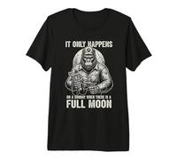 It Happens Only When There is A Full Moon Repair Car Guys T-Shirt Haut de Gamme