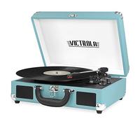 it.Innovative Technology Victrola Vintage Tourne-Disque Bluetooth 3 Vitesses avec Haut-parleurs Noir