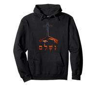 It is Finished - Hebrew Cross of Jesus Passover Easter Sweat à Capuche