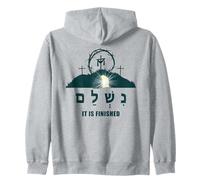 It is Finished - Hebrew Passover Easter Jesus Empty Tomb Sweat à Capuche