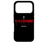 It is Finished - John 19:30 Last Words of Jesus on The Cross Coque pour iPhone 17 Pro