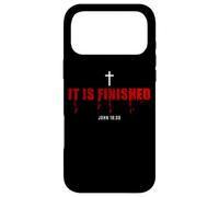It is Finished - John 19:30 Last Words of Jesus on The Cross Coque pour iPhone 17 Pro Max