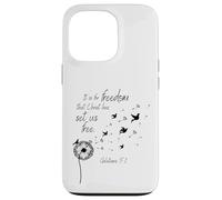 It is for Freedom That Christ Has Set Us Free Galates 5:1 Coque pour iPhone 13 Pro
