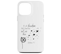 It is for Freedom That Christ Has Set Us Free Galates 5:1 Coque pour iPhone 13 Pro Max