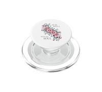 It is Well with My Soul Christian Pretty Floral Daisy PopSockets PopGrip pour MagSafe