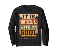 It is Well with My Soul John 1 2 Verse biblique Manche Longue