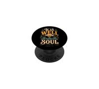 It is Well with My Soul John 1 2 Verse biblique PopSockets PopGrip Adhésif