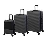 it luggage Attuned Lot de 3 roulettes pivotantes rigides Extensibles, Charbon, 3 PC Set, Attuned Lot de 3 roulettes pivotantes rigides Extensibles