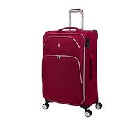 it luggage Expectant - Lot de 8 roulettes extensibles à 8 roues pivotantes souples de 71,1 cm, rouge, 71,1 cm, 71,1 cm, côté souple à carreaux, Rouge, 711, cm, It Luggage Expectant Valise extensible à 8 roues 71,1 cm
