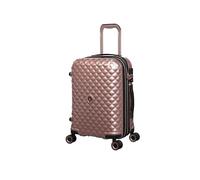 It Luggage Glitzy Valise de Cabine Rigide Extensible à 8 Roues 53,3 cm, Or Rose métallisé, Small, Glitzy Valise Cabine Rigide Extensible 8 Roues 53,3 cm