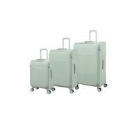 It Luggage Lustrous Luxe Softside Lot de 3 Spinners à 8 Roues, Beige, L, Lustrous Luxe Softside Lot de 3 Spinners à 8 Roues