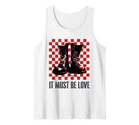 It Must Be Love 2 Tone Ska Music Checkerboard Débardeur