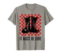 It Must Be Love 2 Tone Ska Music Checkerboard T-Shirt