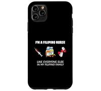 It Runs in The Filipino Family - Drôle d'infirmière Philippine Coque pour iPhone 11 Pro Max