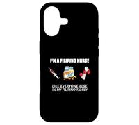 It Runs in The Filipino Family - Drôle d'infirmière Philippine Coque pour iPhone 17